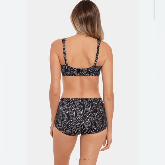 MIRACLESUIT 38DDD Size 14 Bronze Age Norma Jean Retro 2PC Plunging Slimming $208 - Picture 3 of 16